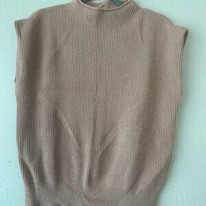 Light Pink Mock Neck Sweater